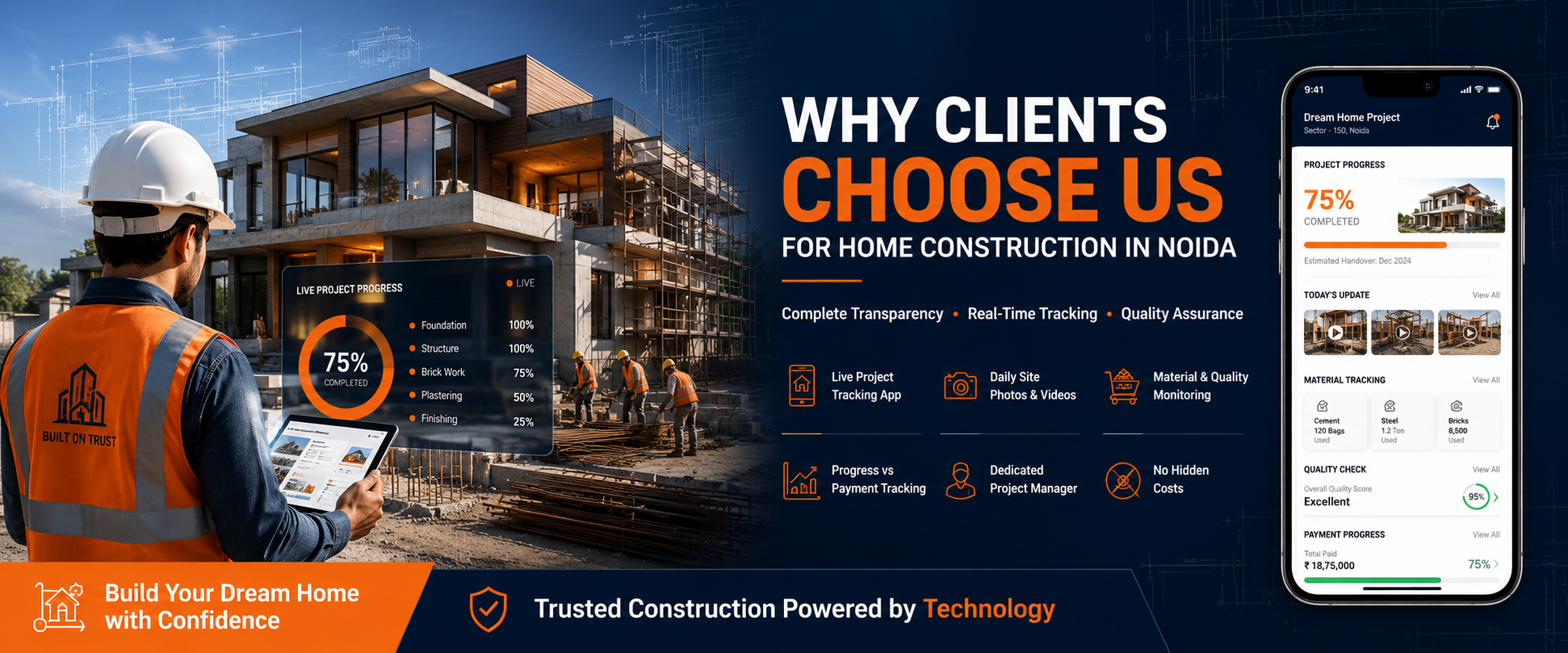Why Clients Choose Us for Home Construction