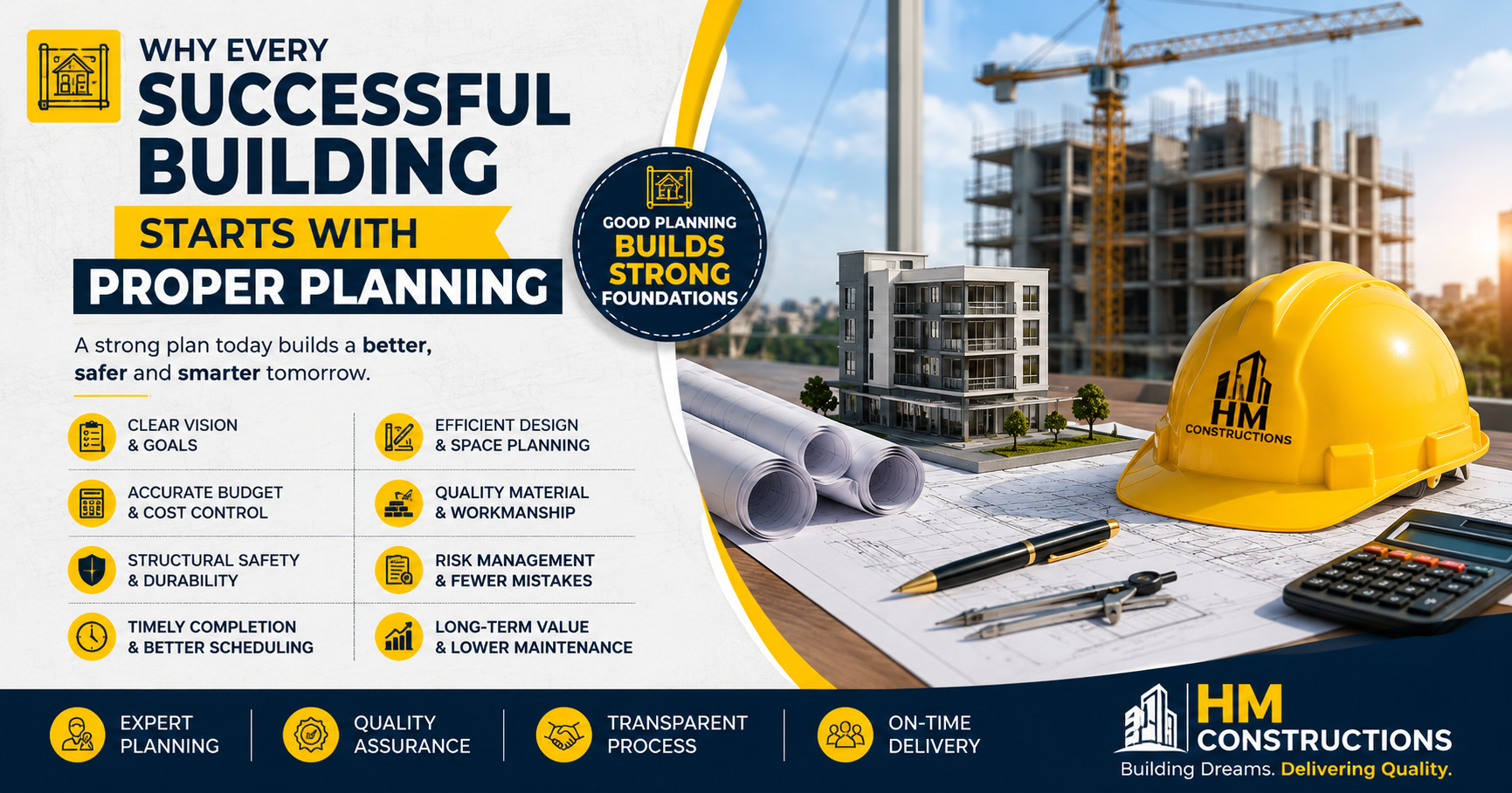📐 Why Every Successful Building Starts with Proper Planning