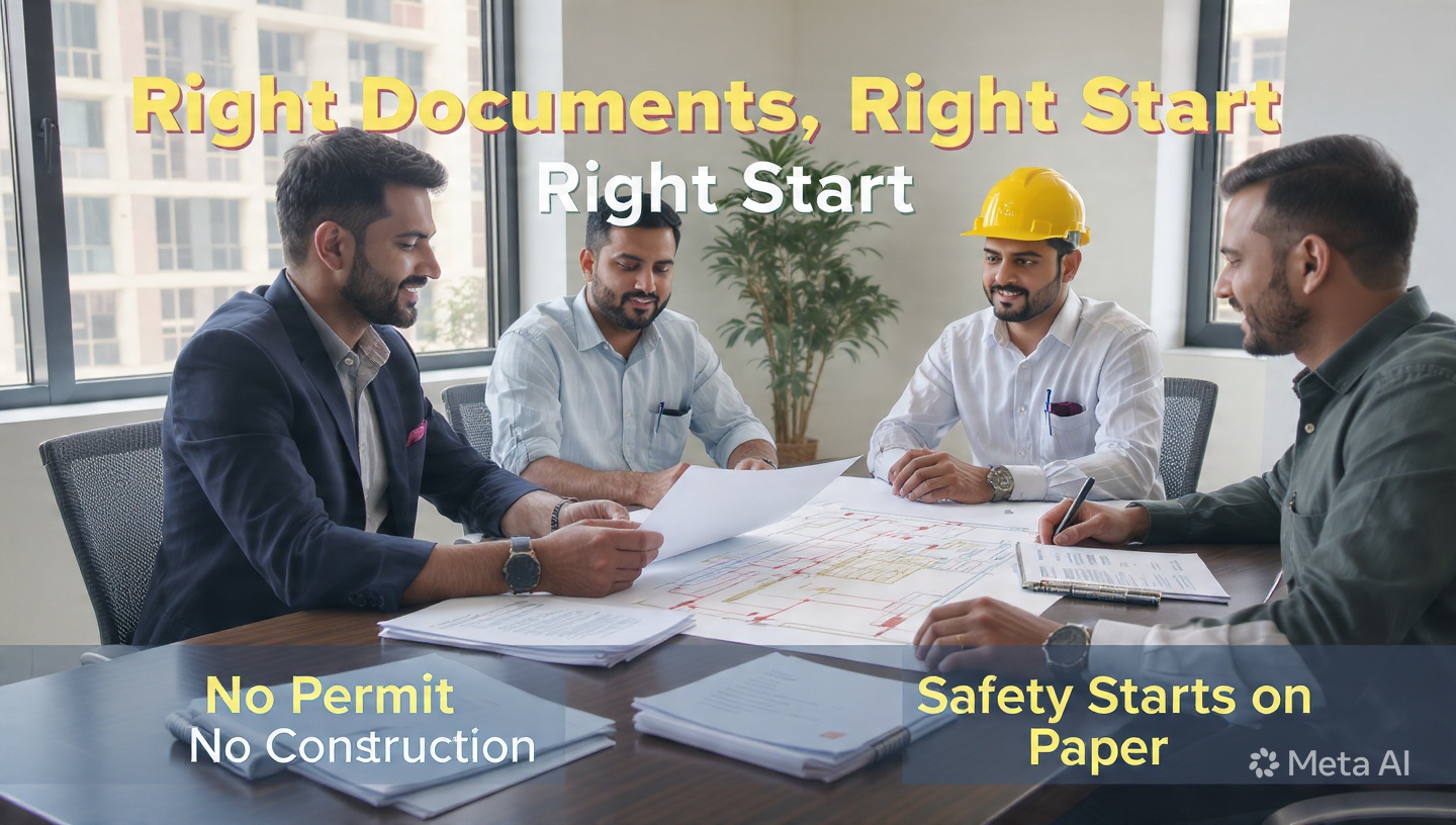 📋 Essential Documents Before Construction Starts